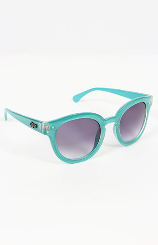 Quay MIN_EE Sunglasses Turquoise