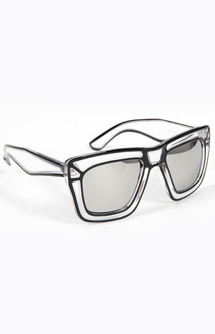 Stained Glass Sunglasses Silver