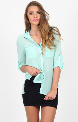 Wanderer Blouse Mint