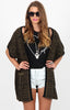 Aztec Geo Cardi Khaki