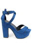 Therapy Mo Mount Heels Blue