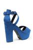 Therapy Mo Mount Heels Blue