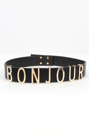 Bonjour Belt Gold