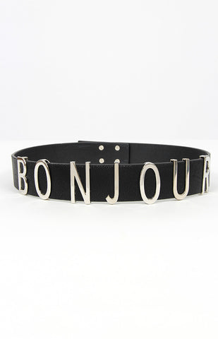 Bonjour Belt Silver