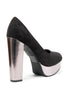 Therapy Tower Metallic Heel