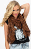 Cheetah Scarf