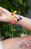 LJC Designs Swing Tassel Bracelet Orange