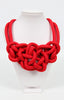 Rope Me In Necklace Red