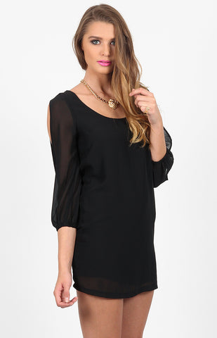 Vacant Dress Black