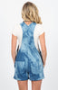 Tie Dye Denim Overalls